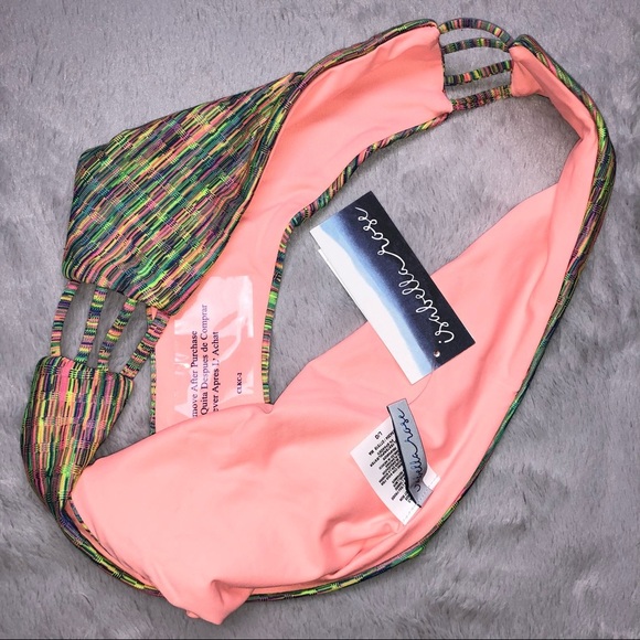 NWT Isabella Rose Prismatic Maui Swim Bottoms - Picture 3 of 9